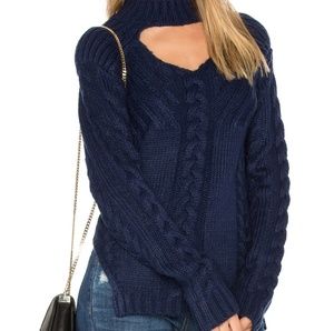 NWT SOMEDAYS LOVIN Cable Knit Sweater
